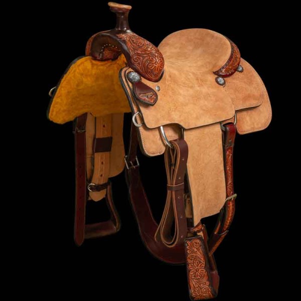 Roughout Roper Saddle